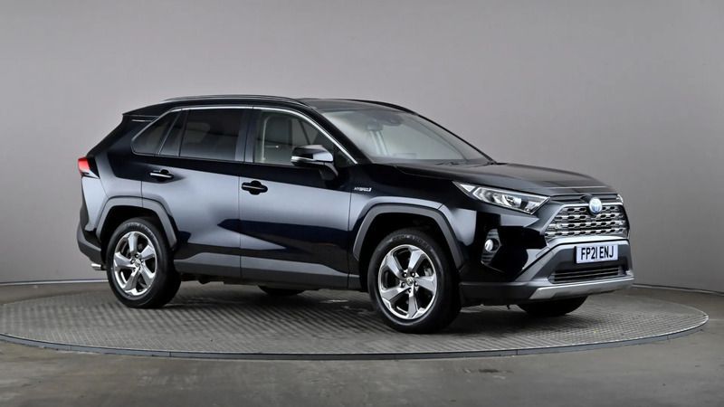 Black Used 2021 Toyota RAV4 Hybrid Design SUV | £21,798 (Fair price) - Image 1/4