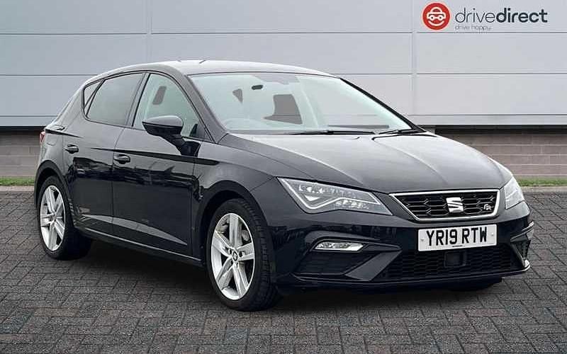 Black Used 2019 Seat Leon FR Hatchback | £11,000 (Good price) - Image 1/4