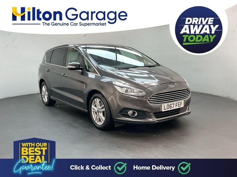 Grey Used 2018 Ford S-MAX Titanium MPV | £13,250 (Fair price) - Image 1/4