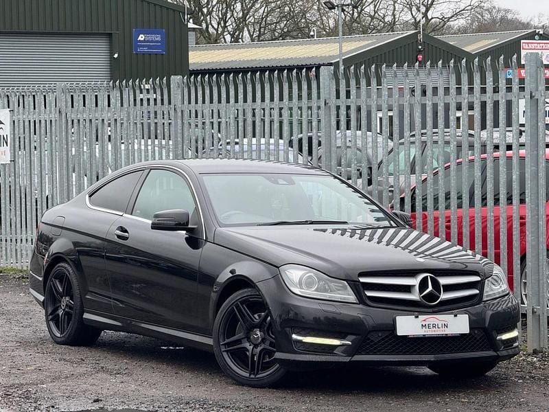 Used Mercedes C250 AMG 2013 Black Coupe