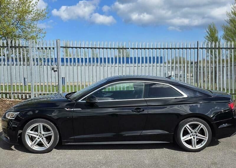 Usado Audi A5 S-Line 150 HP (110 kW) 2018 Preto Coupé