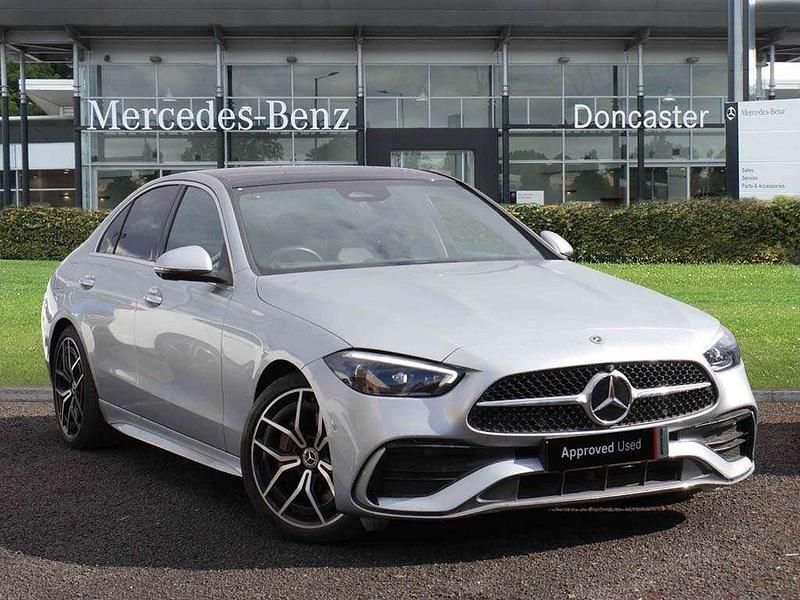 Silver Used 2024 Mercedes C200 AMG Line Premium Plus Sedan | £33,995 (Expensive) - Image 1/4