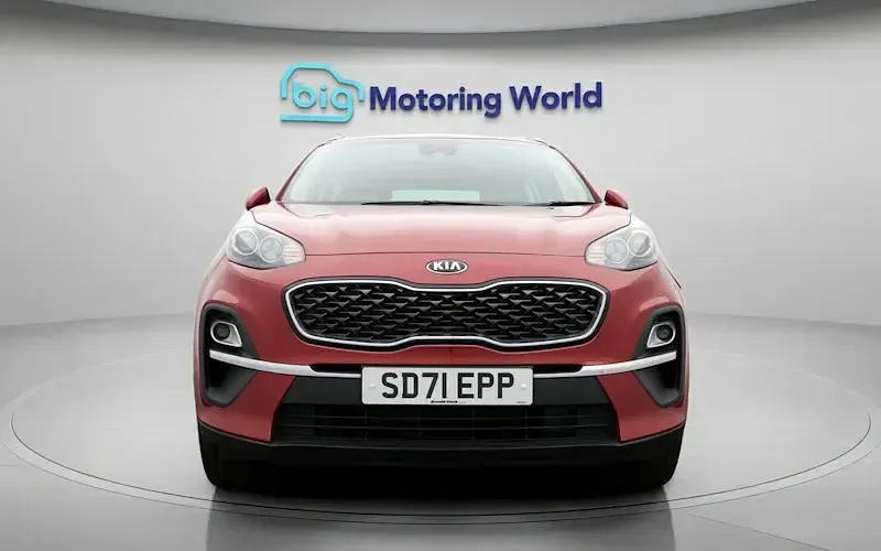 Used Kia Sportage 177 HP (130 kW) 2021 Red SUV
