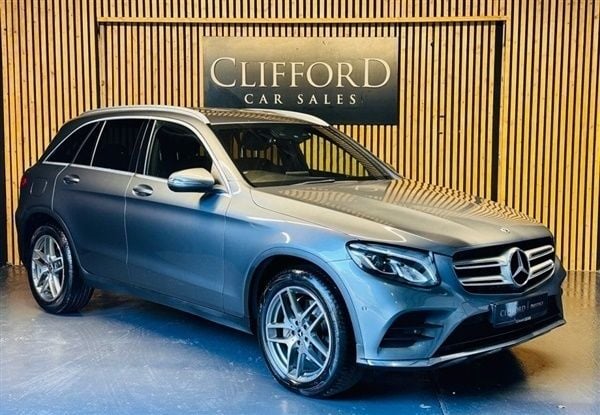 Grey Used 2017 Mercedes GLC250 AMG line SUV | £18,995 (Fair price) - Image 1/1