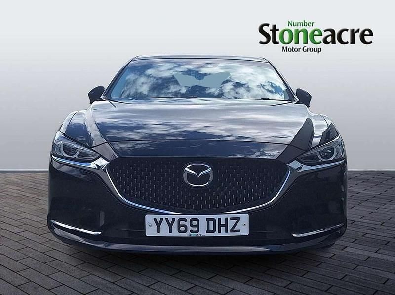 Begagnad Mazda 6 Inclusive 150 HK (110 kW) 2019 Svart Sedan