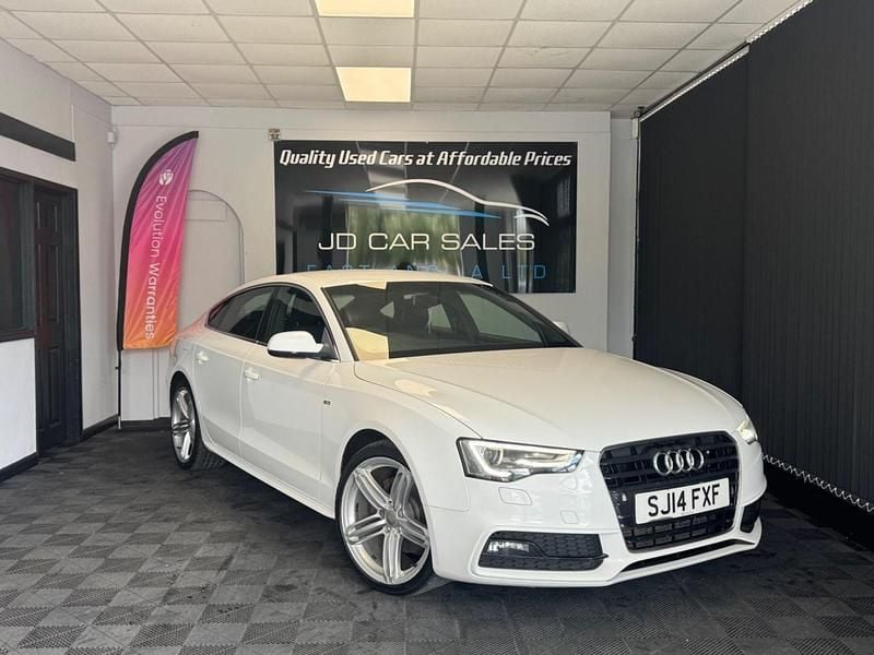 White Used 2014 Audi A5 S-Line Coupe | £6,790 (Fair price) - Image 1/4
