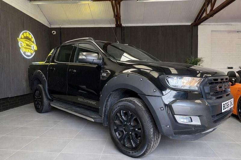 Used Ford Ranger Wildtrack 197 HP (144 kW) 2017 Black Pickup