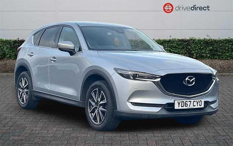 Silver Used 2017 Mazda CX-5 Inclusive SUV | £10,843 (A bit pricey) - Image 1/4
