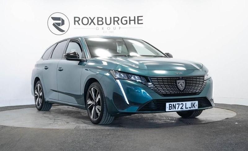 Blue Used 2023 Peugeot 308 Allure Estate | £15,499 (Good price) - Image 1/4