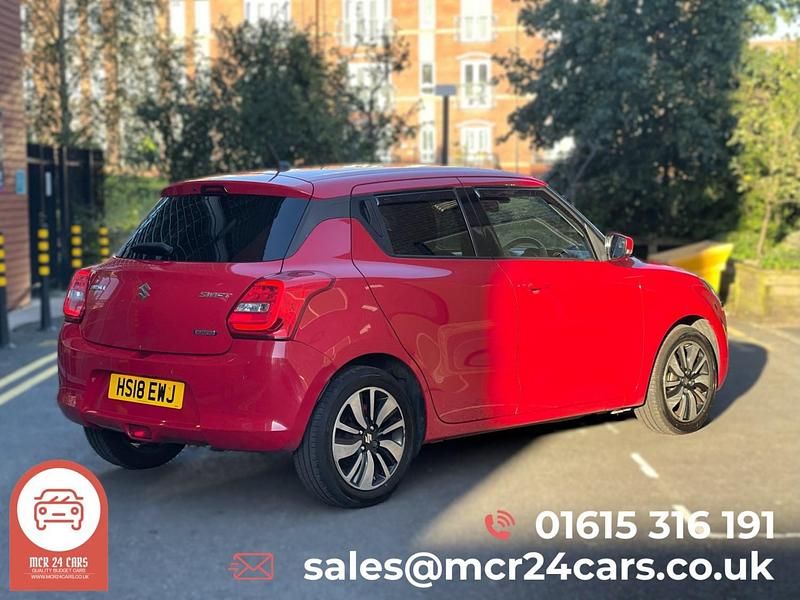 Used Suzuki Swift SZ5 2018 Red Hatchback
