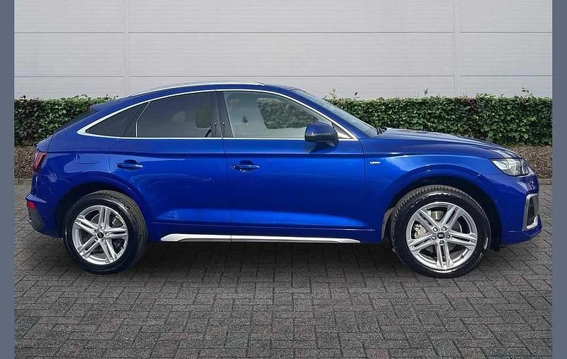 Used Audi Q5 Sportback S-Line 200 HP (147 kW) 2023 Blue SUV