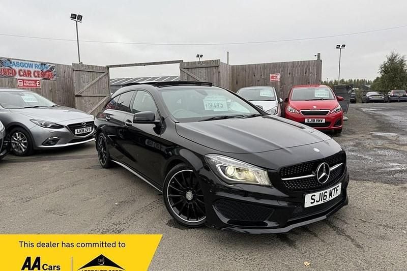 Black Used 2016 Mercedes CLA220 AMG Sedan | £9,495 (Good price) - Image 1/1