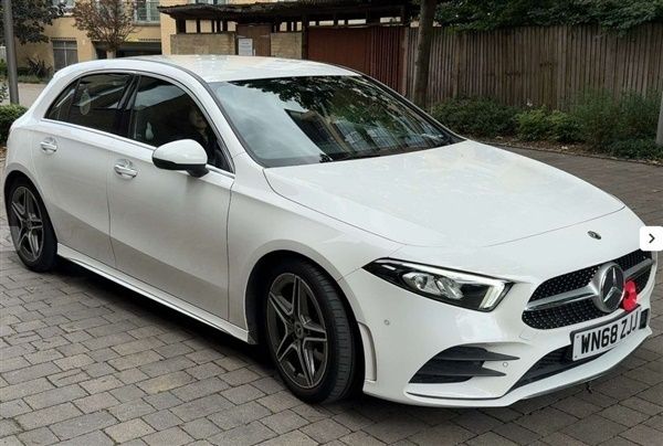 White Used 2018 Mercedes A200 AMG line Hatchback | £17,291 (A bit pricey) - Image 1/1