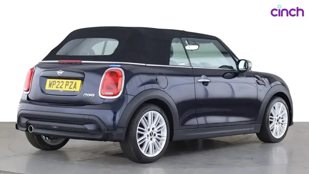 Used Mini Cooper Cabriolet Exclusive 2022 Blue and black Cabriolet
