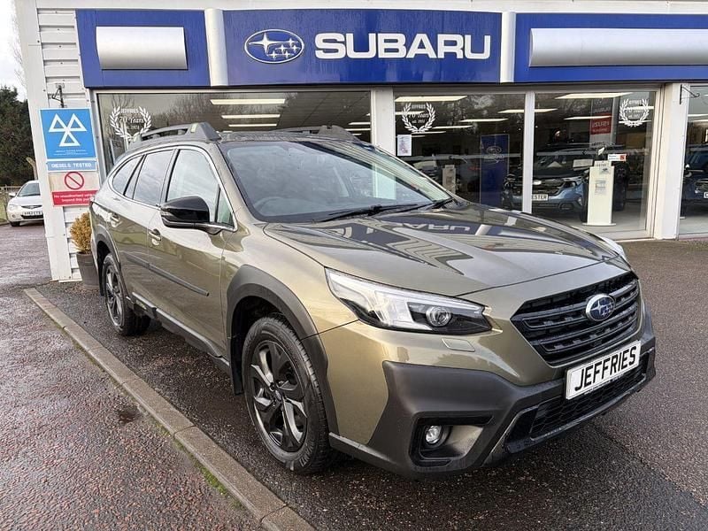 Green Used 2021 Subaru Outback Estate | £23,995 (A bit pricey) - Image 1/4