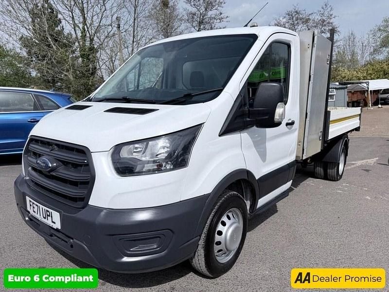 Used Ford Transit 130 HP (95 kW) 2021 White Cabriolet