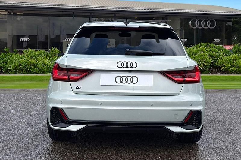 New Audi A1 Sportback Black Edition 2026 Silver Hatchback