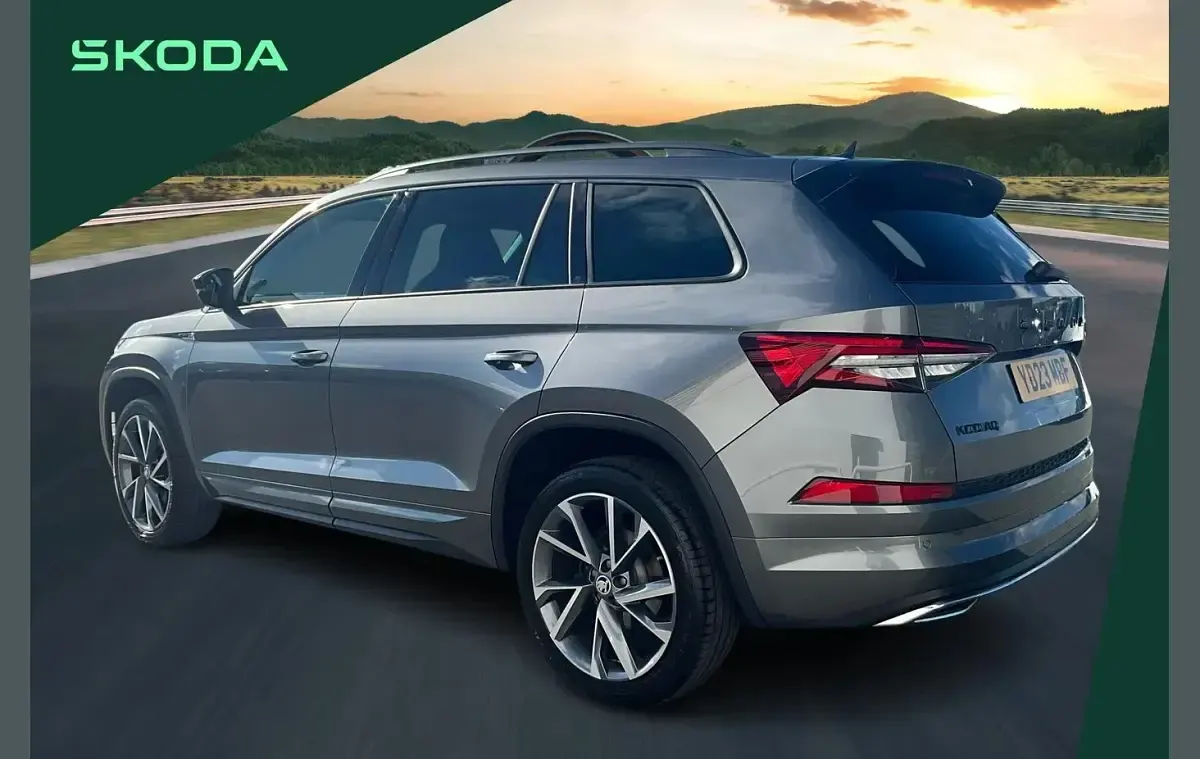 Used Skoda Kodiaq SportLine 150 HP (110 kW) 2023 Grey SUV