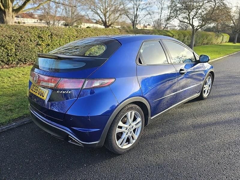 Used Honda Civic EX 138 HP (101 kW) 2010 Blue Hatchback