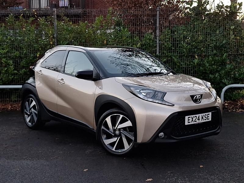Beige Used 2024 Toyota Aygo X SUV | £15,498 (A bit pricey) - Image 1/4