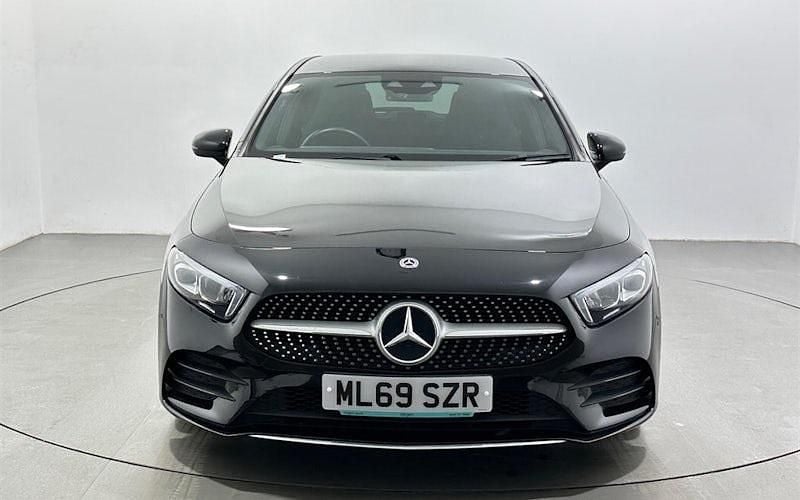 Used Mercedes A220 AMG Line Premium 190 HP (139 kW) 2019 Black Hatchback