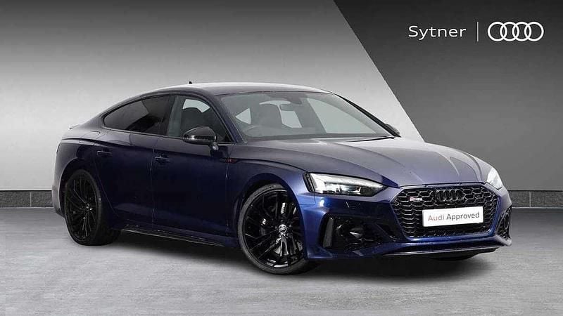Blue Used 2022 Audi RS5 Design Hatchback | £41,750 (Good price) - Image 1/4