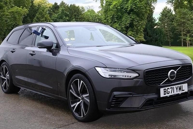 Grey Used 2021 Volvo V90 R-Design Estate | £30,490 (Fair price) - Image 1/1