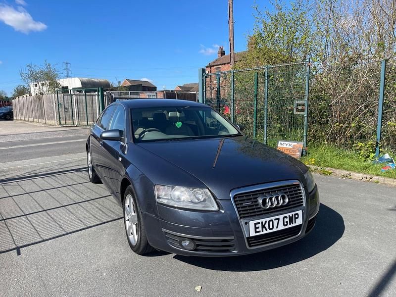 Used Audi A6 S-Line 233 HP (171 kW) 2007 Blue Sedan