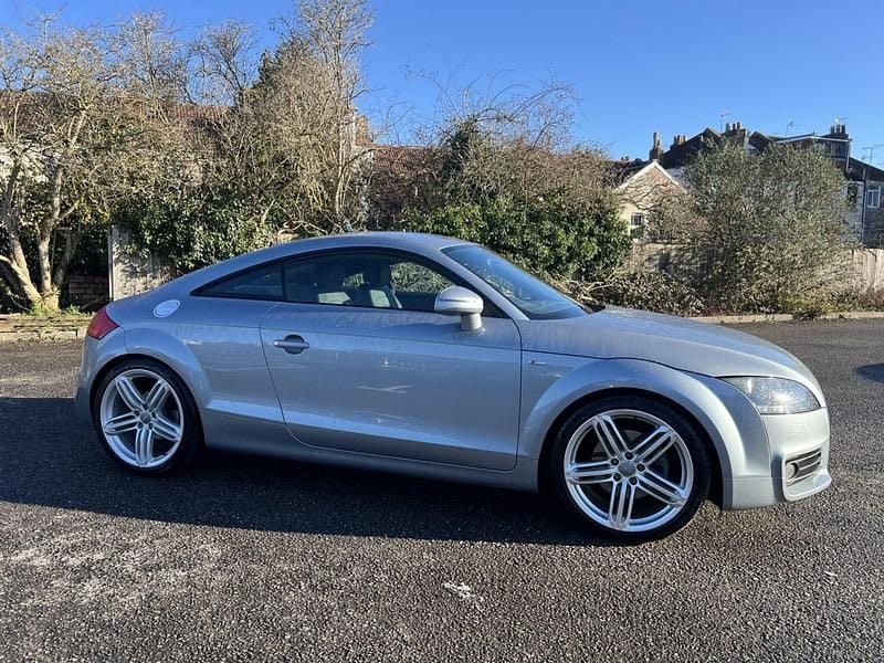 Used Audi TT S-Line 200 HP (147 kW) 2009 Silver Coupe