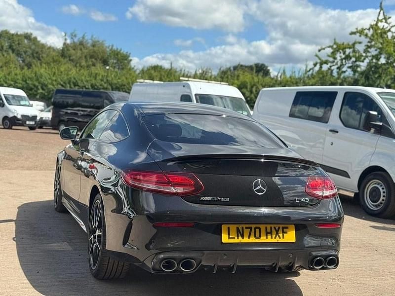 Begagnad Mercedes C43 AMG Premium 2020 Svart Sportkupé