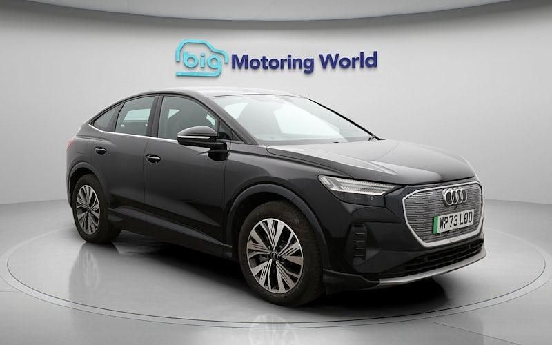 Used Audi Q4 Sportback e-tron Sport 150 kW (204 HP) 2023 Black SUV