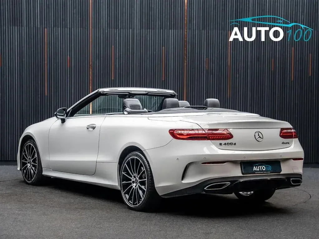 Used Mercedes E400 AMG line 2020 White Cabriolet