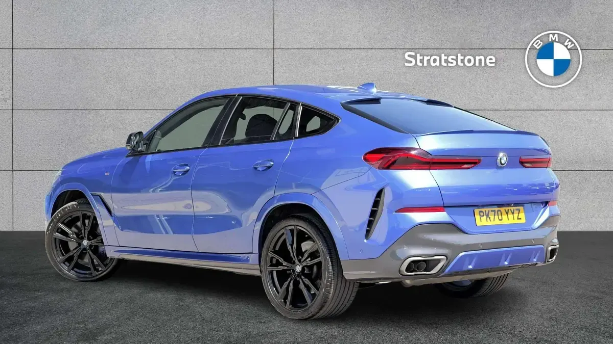 Used BMW X6 M50 Comfort Edition 523 HP (384 kW) 2020 Blue SUV