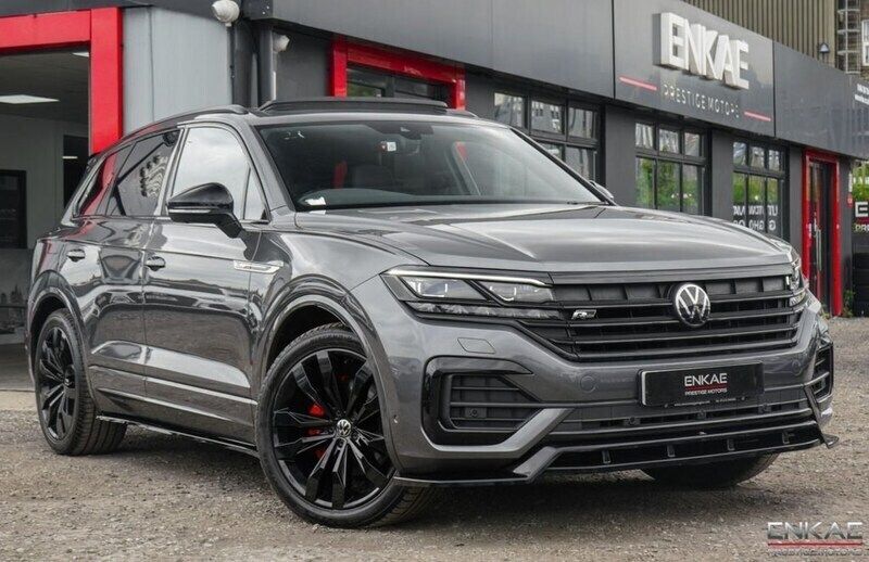 Grey Used 2020 VW Touareg Black Edition SUV | £38,915 (Fair price) - Image 1/4