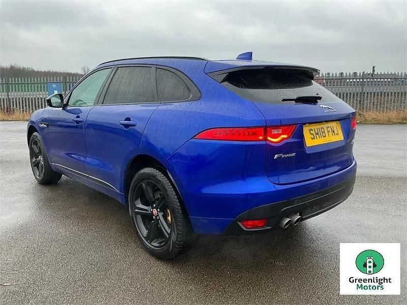 Used Jaguar F-Pace R-Sport 2018 Blue SUV
