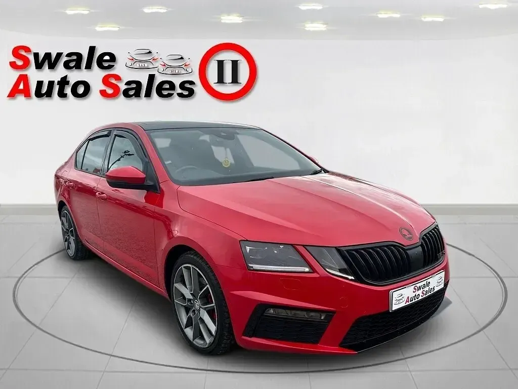 Usado Skoda Octavia vRS 184 CV (135 kW) 2017 Rojo Utilitario