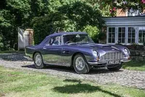 Used Aston Martin DB6 286 HP (210 kW) 1967 Blue Cabriolet