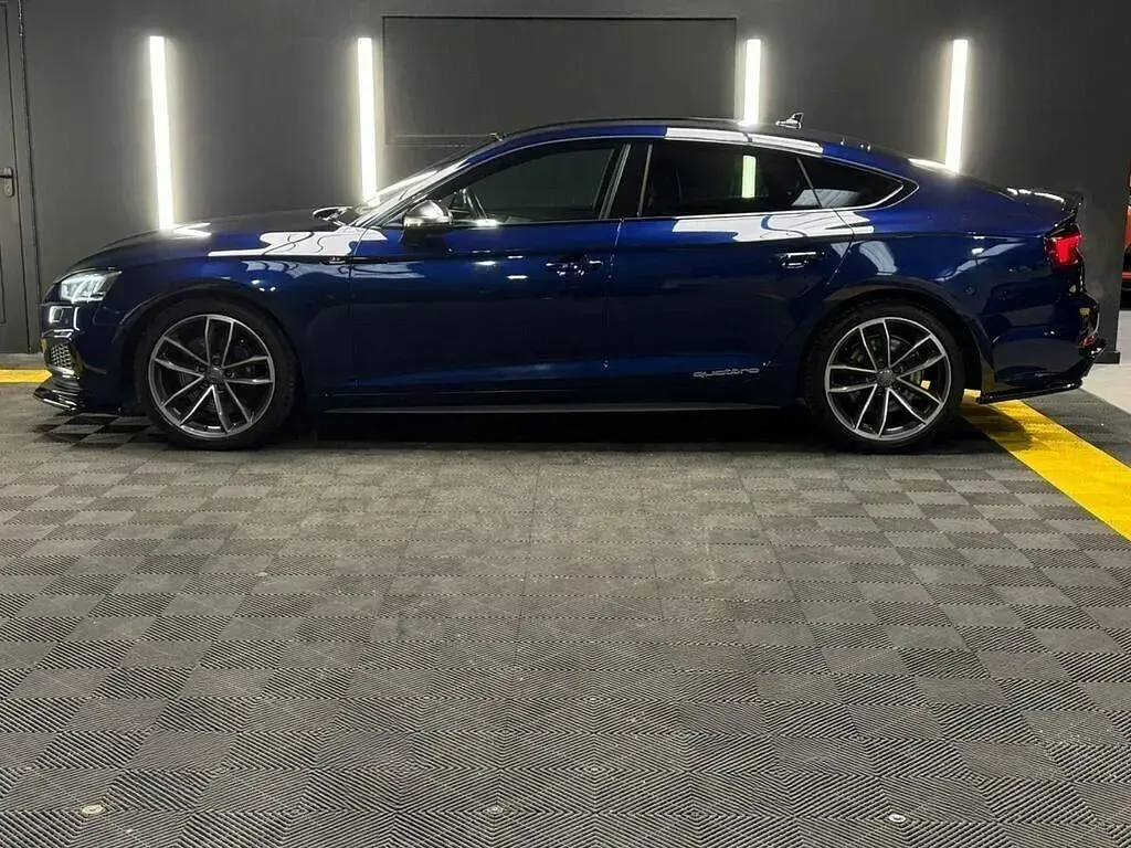 Used Audi S5 Sportback Design 354 HP (260 kW) 2018 Blue Hatchback