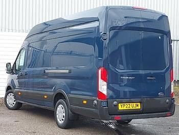 Used Ford Transit Trend 170 HP (125 kW) 2022 Blue Van