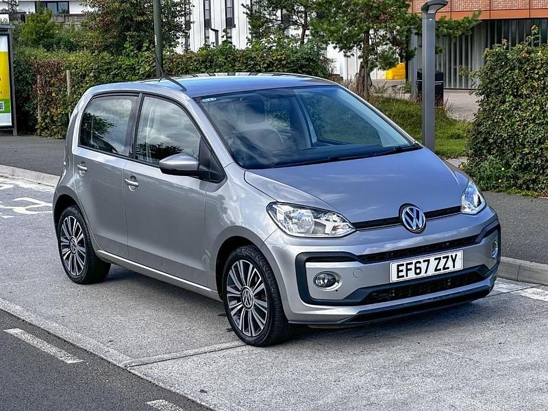 Silver Used 2017 VW up! high up! Hatchback | £9,495 (Fair price) - Image 1/4