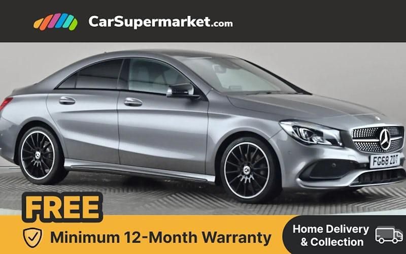 Grey Used 2018 Mercedes CLA220 AMG line Sedan | £15,197 (A bit pricey) - Image 1/4