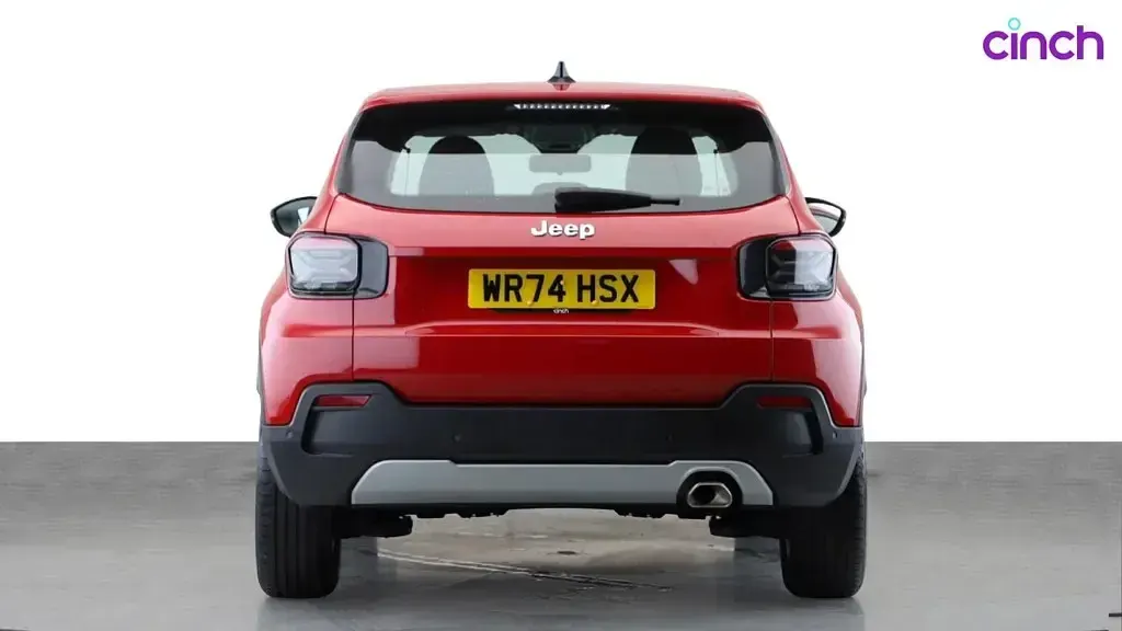 Used Jeep Avenger Altitude 100 HP (73 kW) 2024 Red SUV