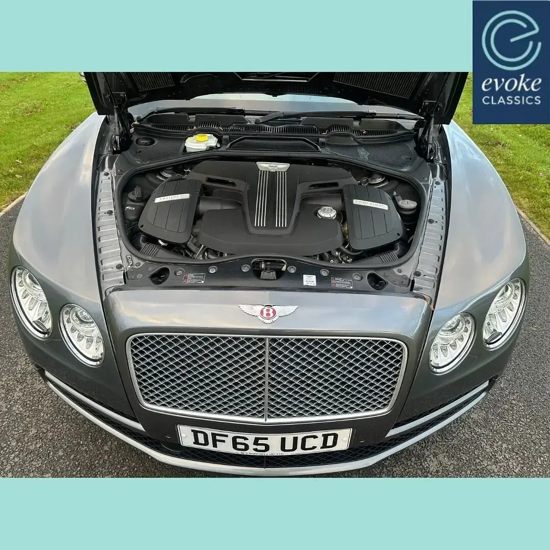 Used Bentley Flying Spur Mulliner 500 HP (367 kW) 2015 Grey Sedan