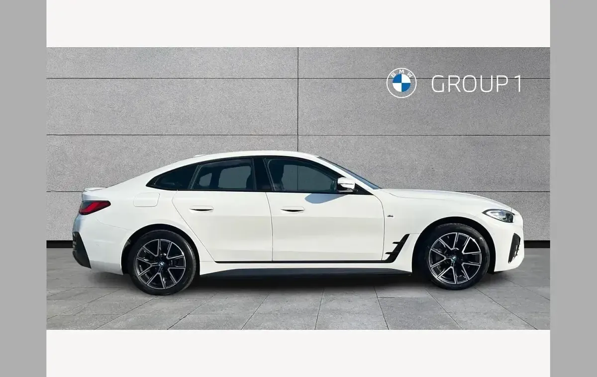 Used BMW i4 M Sport 250 kW (340 HP) 2022 White Sedan