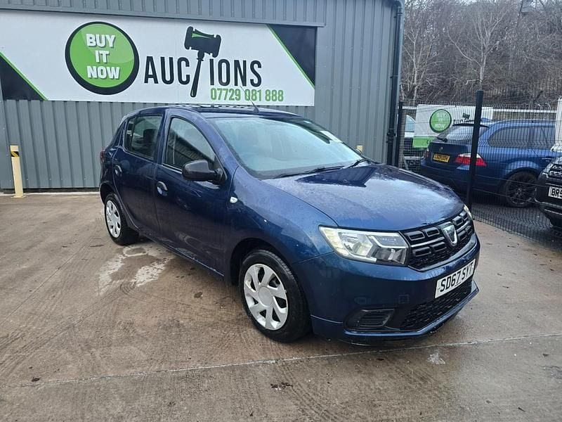 Used Dacia Sandero Ambiance 2017 Blue Hatchback