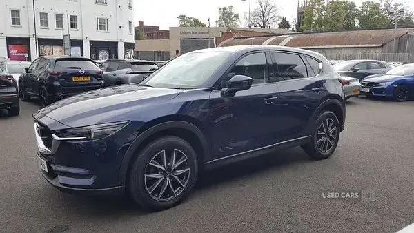 Second-hand Mazda CX-5 Inclusive 2018 Albastru SUV