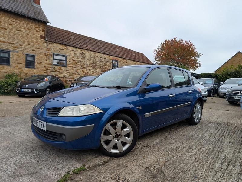 Used Renault Mégane II 86 HP (63 kW) 2006 Blue Hatchback
