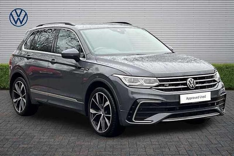 Used VW Tiguan R-line 150 HP (110 kW) 2022 Grey SUV
