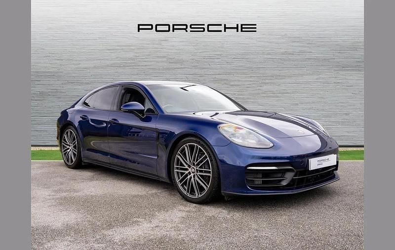 Used Porsche Panamera 325 HP (239 kW) 2022 Blue Hatchback