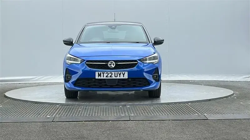 Used Vauxhall Corsa Ultimate 131 HP (96 kW) 2022 Blue Hatchback